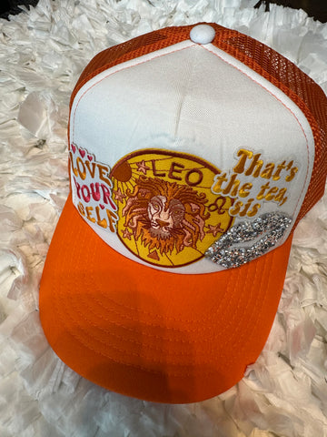 Leo Love Truckers Hat