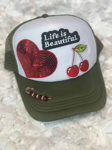 Life is Beautiful Trucker Hat